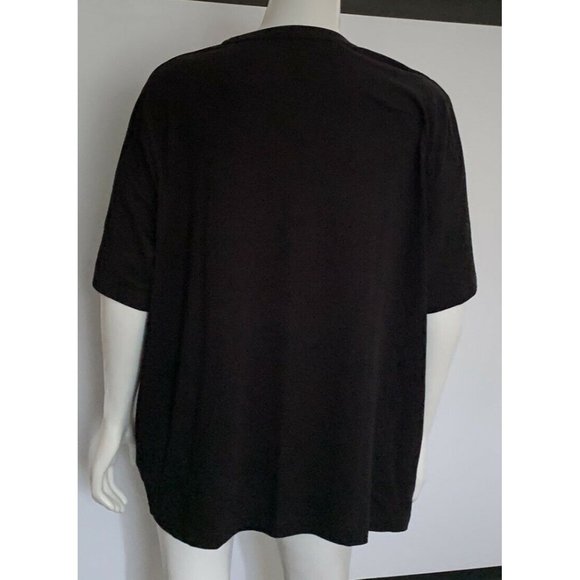 Men’s TShirt Size 4XL PUMA Tilt Tape Tee Black Short Sleeve Crew Neck 100%Cotton - Picture 4 of 10
